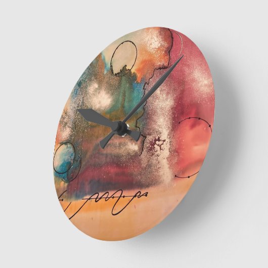 Kunstslinger by Lyla FERRARIS Design Ronde Klok (Hoek)