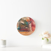 Kunstslinger by Lyla FERRARIS Design Ronde Klok (Huis)