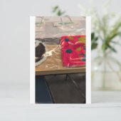 Kunstspullen Kaart (Staand voorkant)