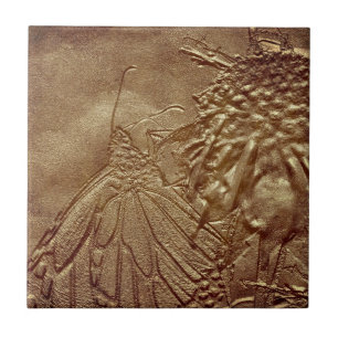 Kunststapel met getextureerde Natuur van gebotteld Tegeltje