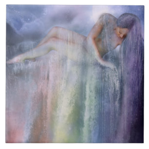 Kunststapel voor het helen van waters tegeltje