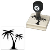 Kunststemmen voor hout/palmbomen rubberstempel (Gestempeld)