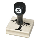 Kunststemmen voor hout/palmbomen rubberstempel (Stempel)