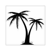 Kunststemmen voor hout/palmbomen rubberstempel (Afrduk)