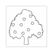 Kunststempel Apple Tree Rubberstempel (Afrduk)