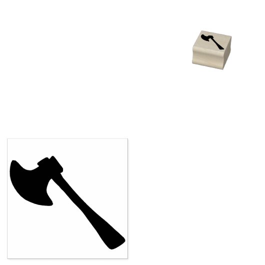 Kunststempel Batax silhouette Rubberstempel (Gestempeld)