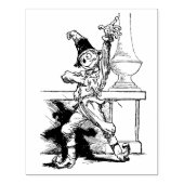 Kunststempel Dansscarecrow illustratie Rubberstempel (Afrduk)