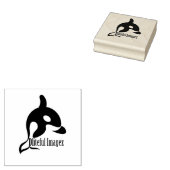 Kunststempel hout - Gebruik tekst, Afbeelding of v Rubberstempel (Gestempeld)