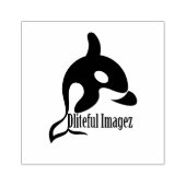 Kunststempel hout - Gebruik tekst, Afbeelding of v Rubberstempel (Afrduk)