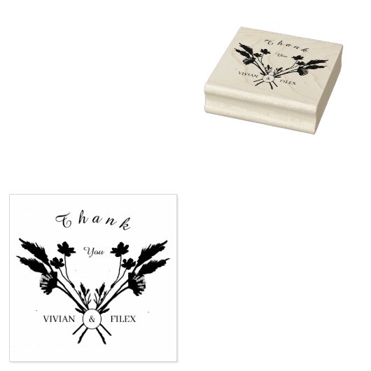 Kunststempel lenteskruis Wilde bloem Rubberstempel (Gestempeld)