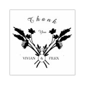 Kunststempel lenteskruis Wilde bloem Rubberstempel (Afrduk)