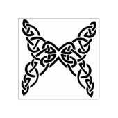 kunststempel van de knolvlieg van de keltische kno rubberstempel (Afrduk)