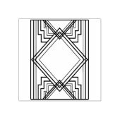 kunststempel van deco rubberstempel (Afrduk)