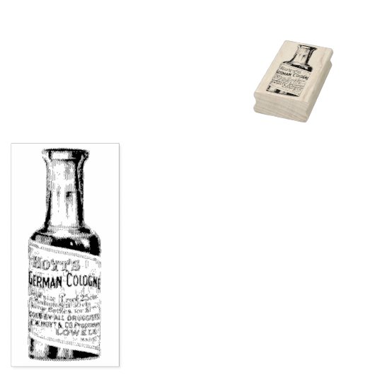  kunststempel van Hoyt's Duitse Keulen Rubberstempel (Gestempeld)