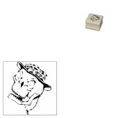 Kunststempel voor de afbeelding van de buitenste s rubberstempel (Gestempeld)