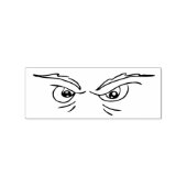 Kunststempel voor de afbeelding van de ogen rubberstempel (Afrduk)