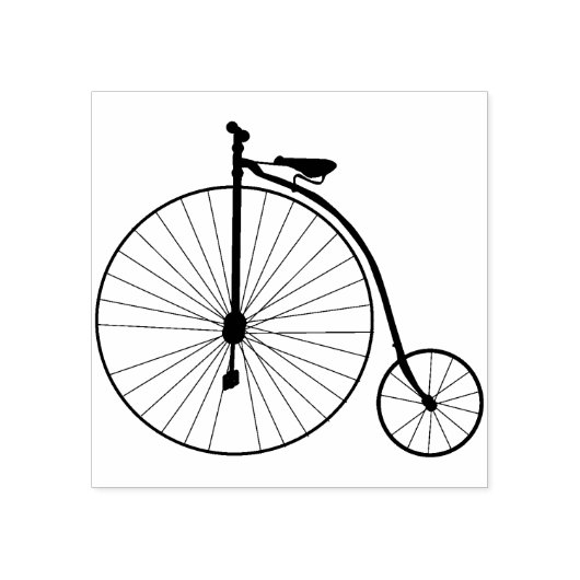  kunststempel voor fietsen rubberstempel (Afrduk)