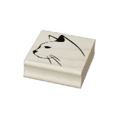 kunststempel voor kattenkopafbeelding rubberstempel (Stempel)