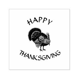 Kunststempel voor Thanksgiving in Turkije Rubberstempel