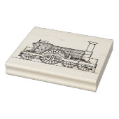 Kunststempel voor Westerne Express Train Engine Rubberstempel (Stempel)
