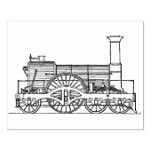 Kunststempel voor Westerne Express Train Engine Rubberstempel (Afrduk)