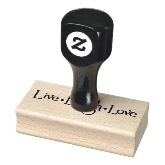 Kunststempels voor hout/Citaat Rubberstempel (Stempel)