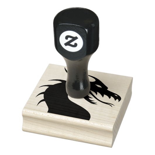 Kunststempels voor hout/draak rubberstempel (Stempel)