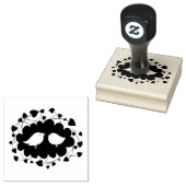 Kunststempels voor hout rubberstempel (Gestempeld)