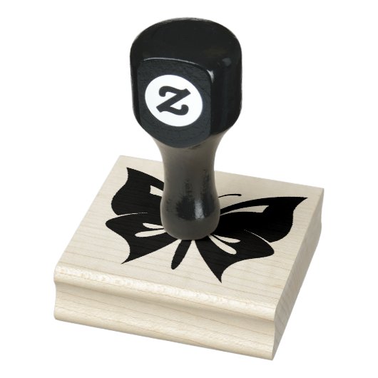 Kunststempels voor hout/vlinder3 rubberstempel (Stempel)