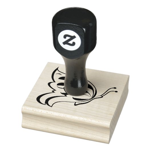 Kunststempels voor hout/vlinder rubberstempel (Stempel)
