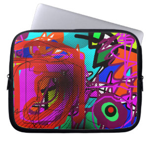 Kunststijl Laptop Sleeve