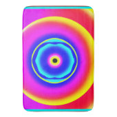 Kunststijl met kleurrijke handtekeningen badmat (Voorkant Verticaal)