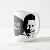 Kunststijl pop - Hier gaan we naar Paw Paw Koffiemok (Voorkant rechts)