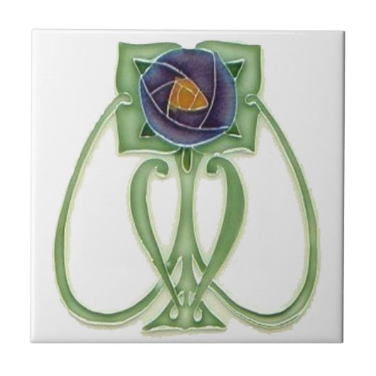 Kunststijl Tegeltje (Voorkant)