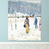 Kunststijl van Childe Hassam Canvas Afdruk (Insitu (Houten vloer))