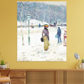 Kunststijl van Childe Hassam Canvas Afdruk (Insitu (Woonkamer))