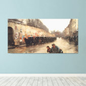Kunststijl van Childe Hassam Canvas Afdruk (Insitu (Houten vloer))