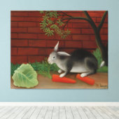 Kunststijl van Henri Rousseau Canvas Afdruk (Insitu (Houten vloer))