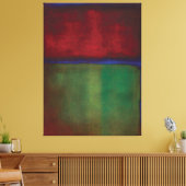 Kunststijl van Mark Rothko Canvas Afdruk (Insitu (Woonkamer))