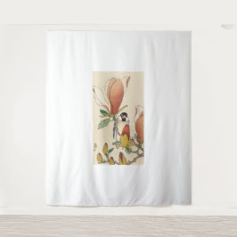 Kunststijl van Ohara Koson Wandkleed