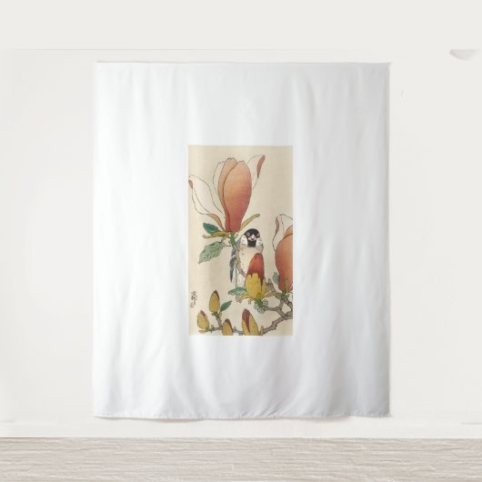 Kunststijl van Ohara Koson Wandkleed (Voorkant)