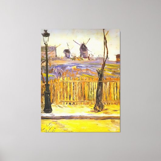 Kunststijl van Paul Signac Canvas Afdruk (Voorkant)