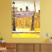 Kunststijl van Paul Signac Canvas Afdruk (Insitu (Woonkamer))