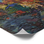 Kunststijl van Vincent Van Gogh Poster (Hoek)