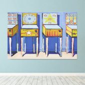 Kunststijl van Wayne Thiebaud Canvas Afdruk (Insitu (Houten vloer))