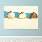 Kunststijl van Wayne Thiebaud Canvas Afdruk (Insitu (Houten vloer))