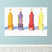 Kunststijl van Wayne Thiebaud Canvas Afdruk (Insitu (Houten vloer))