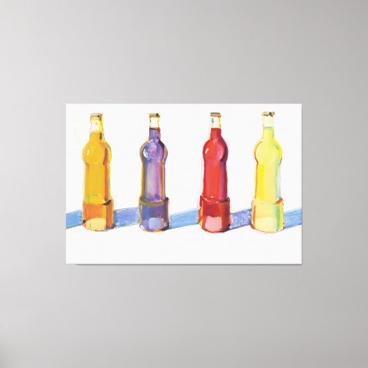 Kunststijl van Wayne Thiebaud Canvas Afdruk (Voorkant)
