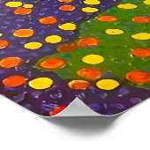 Kunststijl van Yayoi Kusama Poster (Hoek)