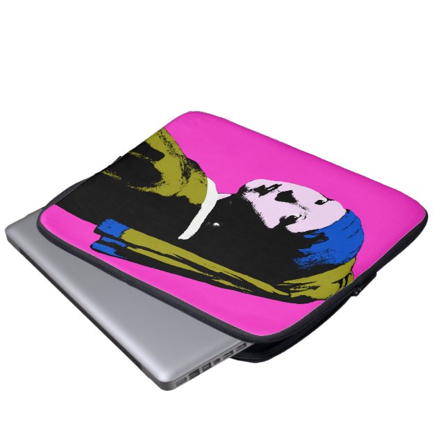 Kunststijl voor parelvormig Pop Laptop Sleeve (Voorkant onderkant)